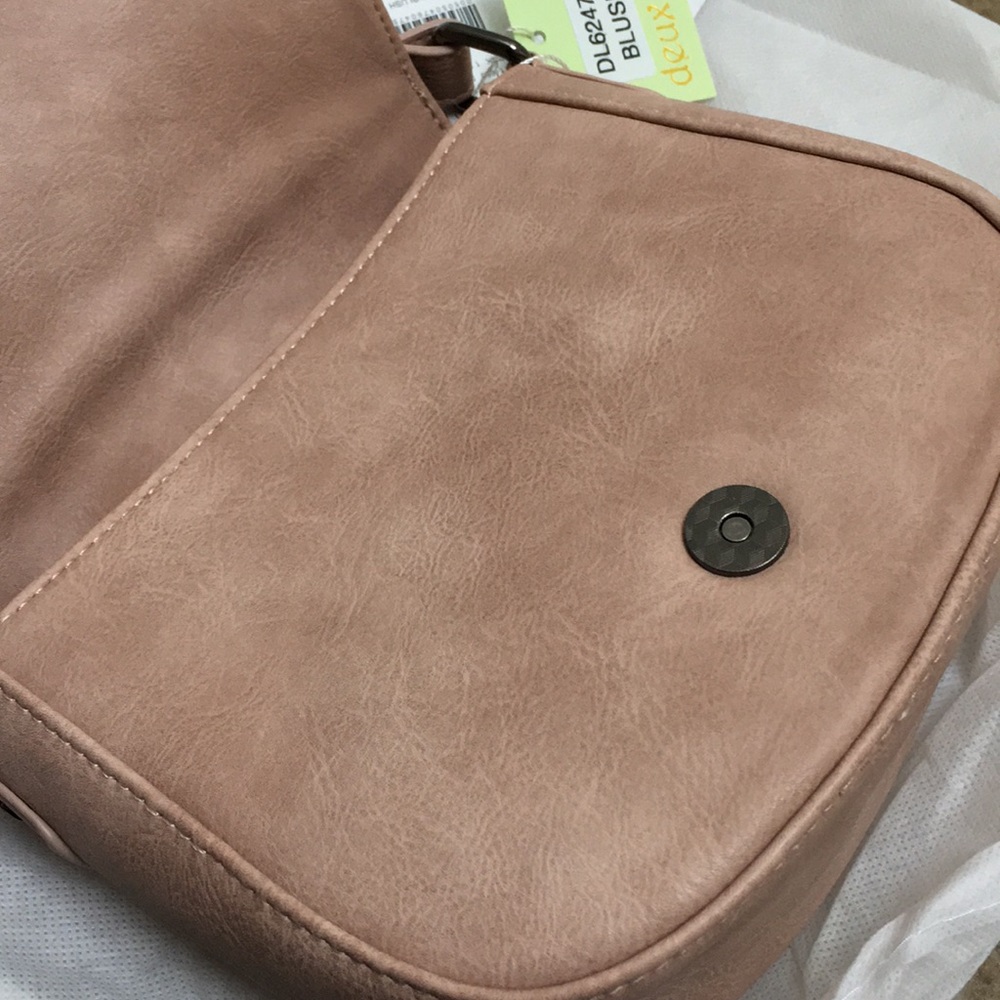 Deux Lux Patina Mini Saddle Bag - Picture 6 of 7